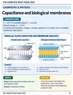 Study page: Capacitance and biological membranes